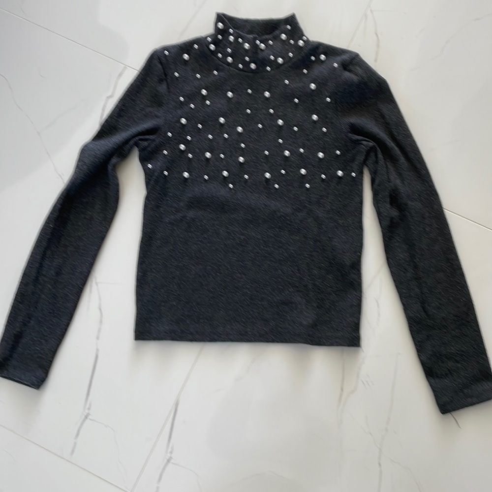 ZARA Soft Feel Pearl Sweatshirts
